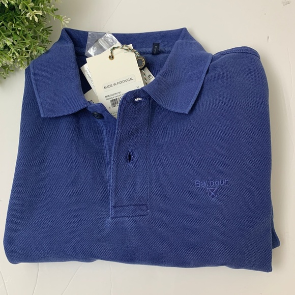 Barbour Other - Barbour Pique Sports Polo Washed Cotton $79
